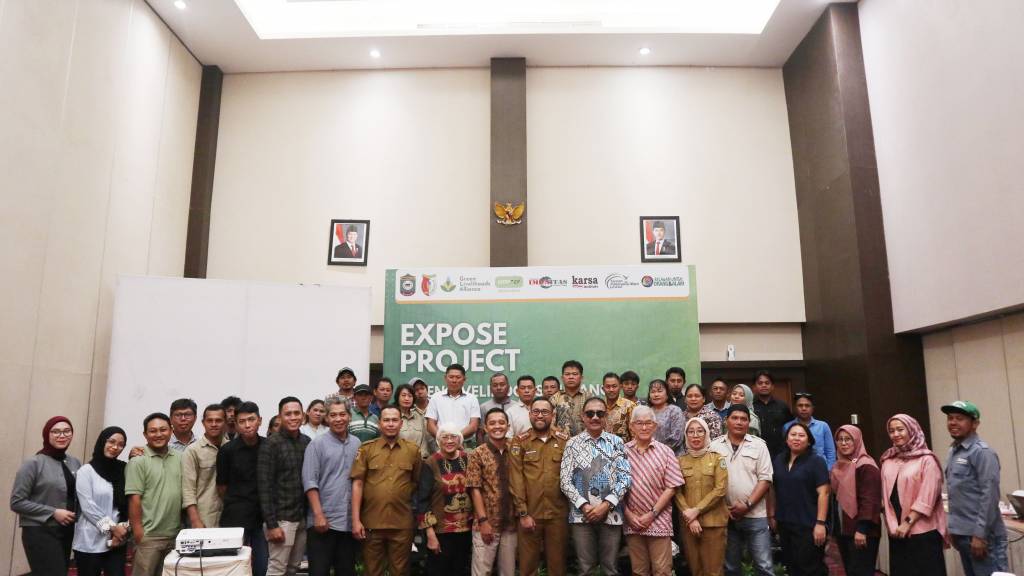 Ekspose proyek Green Livelihoods Alliance Dok. NTFP-EP Indonesia (2025)